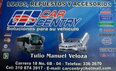 Car Centry Lujos Repuestos Y Accesorios - La Rosca